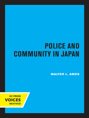 cover image of Police and Community in Japan